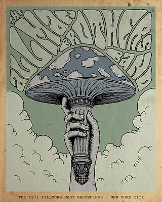 Mushroom Drawings
