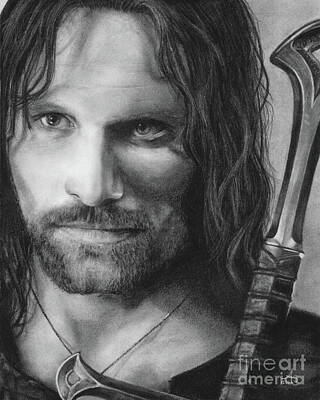 Aragorn of Lord of the Rings Relief by Bob Renaud - Fine Art America