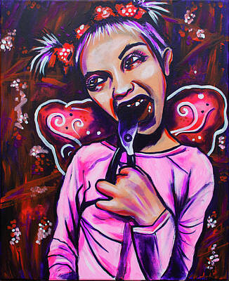  Painting - The Tooth Fairy by Mardi Claw