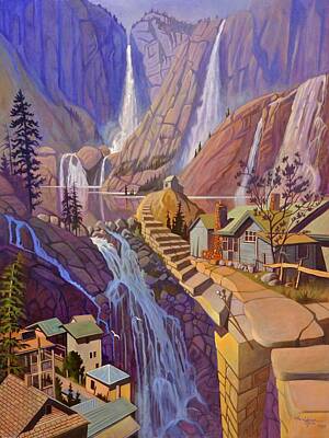 Yosemite Village Original Artwork