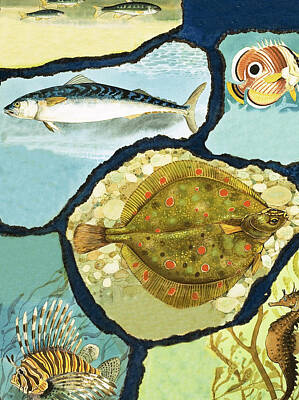 Minnow Pattern Art Prints