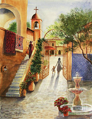 Tlaquepaque Village Art Prints