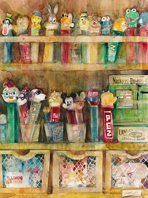 Pez Candy Paintings