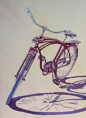 Single Speed Bike Original Artwork