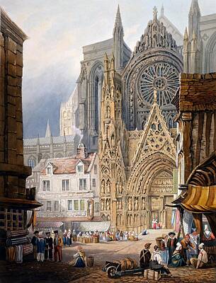 Europe Cathedrals Drawings