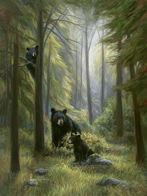 Black Bear Paintings