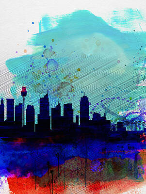 Sydney Skyline Paintings