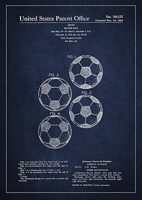 Soccer Ball Patent Art Prints