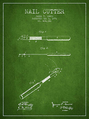 Designs Similar to 1891 Nail Cutter Patent - Green