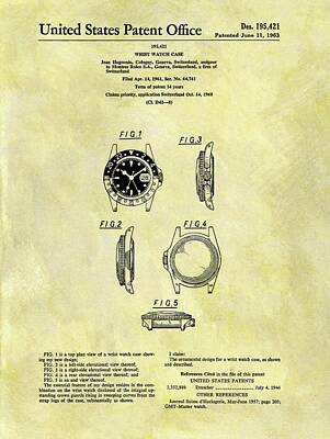 Designs Similar to 1963 Rolex Watch Patent