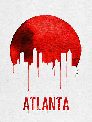 Designs Similar to Atlanta Skyline Red