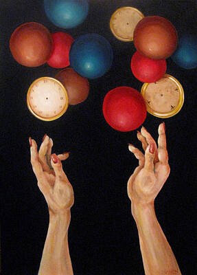 Juggling Time Original Artwork