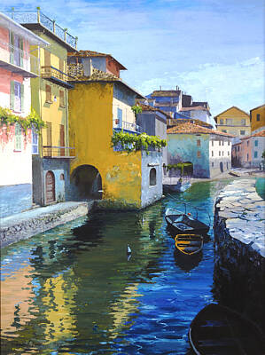  Painting - Como, Italy by Robert Foster