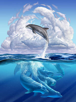 Dolphin Art Prints