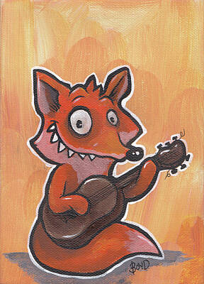  Painting - Fox Jam by Tim Boyd