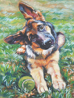 Puppies Paintings