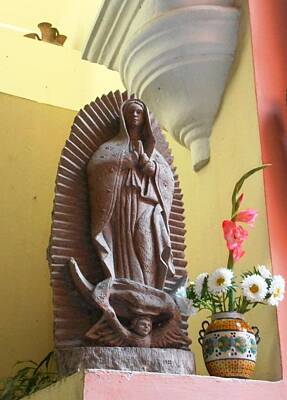  Photograph - Guadalupe Watches Over Us by Donna Starr