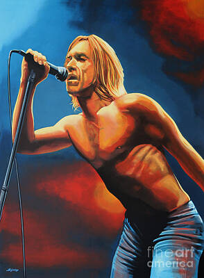 Designs Similar to Iggy Pop Painting