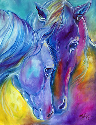 Loving Horse Original Artwork