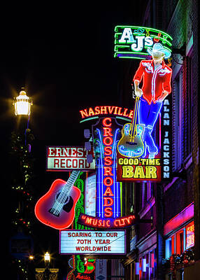 Designs Similar to Nashville Neon Broadway