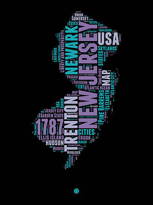 Designs Similar to New Jersey Word Cloud 1