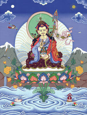  Painting - Padmasambhava by Carmen Mensink