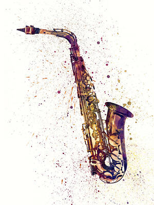 Designs Similar to Saxophone Abstract Watercolor