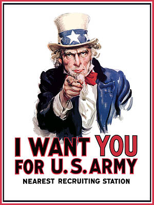 Uncle Sam Posters Art Prints