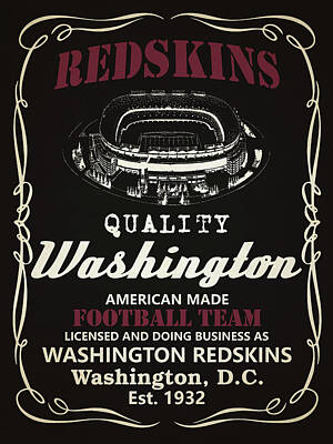 Designs Similar to Washington Redskins Whiskey