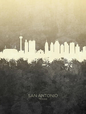 Designs Similar to San Antonio Texas Skyline #13