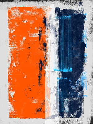Designs Similar to Abstract Orange and Blue Study