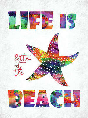 Designs Similar to Beach quote by Mihaela Pater