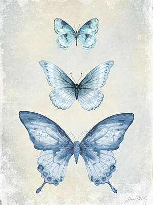Designs Similar to Blue butterfly Trio A