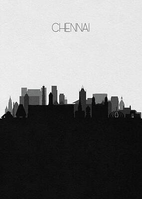 Designs Similar to Chennai Cityscape Art