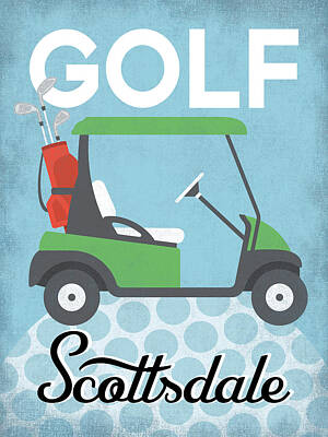 Arizona Golfer Digital Art