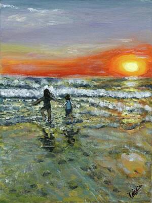 Holden Beach Sunset Art Prints