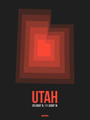 Designs Similar to Map of Utah Red
