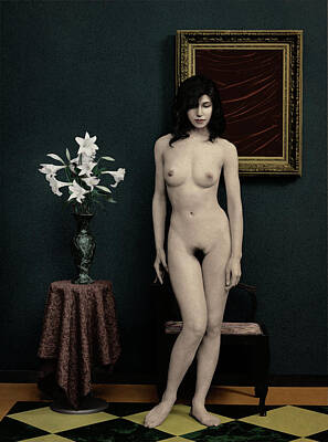 Naked Women Framed Art Prints