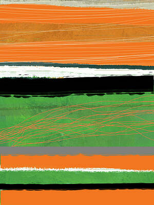 Designs Similar to Orange and Green Abstract II