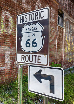 Designs Similar to Route 66 - Kansas #1