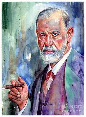 Designs Similar to Sigmund Freud Portrait II