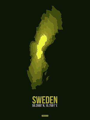 Designs Similar to Sweden Radiant Map III