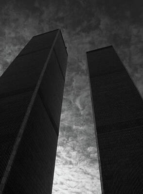  Photograph - Twin Towers #2, 1999 by Chris Hunt