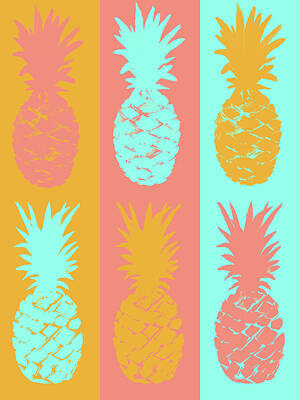 Designs Similar to Vibrant Striped Pineapples