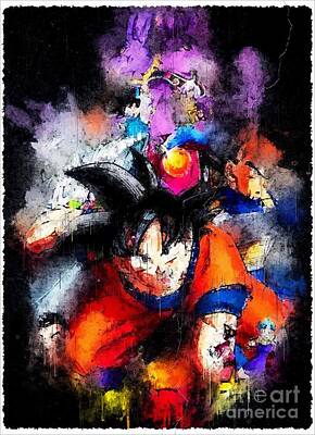 Dragonball Sticker - Goku Chibi 7 Art Print for Sale by PuppyPals3