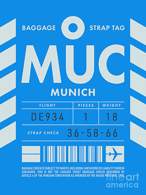 Munich Airport Code MUC T-Shirt