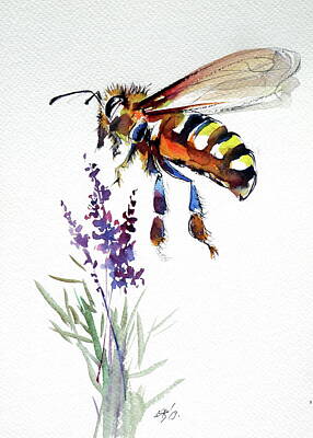 Designs Similar to Bee with lavender