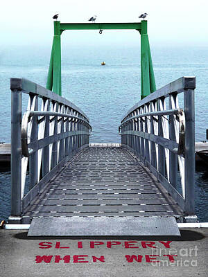  Photograph - Boat Dock by Peter Tompkins