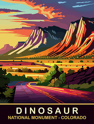 Colorado National Monument Digital Art