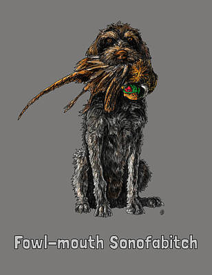 Wirehaired Pointing Griffon Art